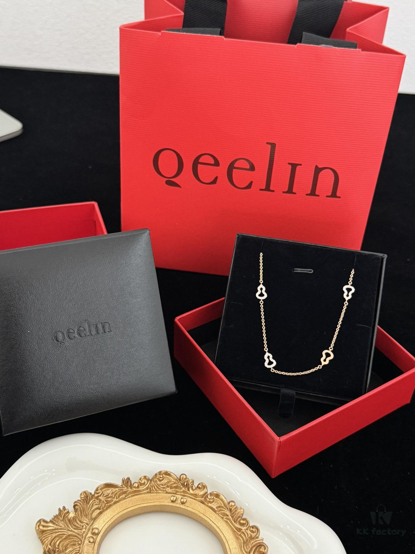 692fdbf299f2d84055c8b215 Q*eelin Qilin 2024 New Wulu Series Eight Blessings Necklace / Five Blessings Bracelet in Gift Box Packaging 🎁