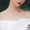 692fdbf399f2d84055c8b217 Qeelin Mini 8 Lotus Diamond Necklace 🌹 Adorable Design 😍 Elegant Simplicity with Wulu Silhouette 🥰 Sophisticated and Charming 😊 Qeelin x LibeiKa Exclusive Limited Edition