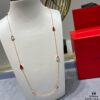 692fdbf899f2d84055c8b21e Qeelin Mini 8 Lotus Diamond Necklace 🌹 Adorable Design 😍 Elegant Simplicity with Wulu Silhouette 🥰 Sophisticated and Charming 😊 Qeelin x LibeiKa Exclusive Limited Edition