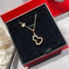692fdbfd99f2d84055c8b225 Kirin Hollow-out Gourd Necklace, Stylish and Versatile with Thick Gold Plating and High-Carbon Brilliant Cut Zircon