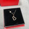 692fdbfe99f2d84055c8b227 Kirin Hollow-out Gourd Necklace, Stylish and Versatile with Thick Gold Plating and High-Carbon Brilliant Cut Zircon