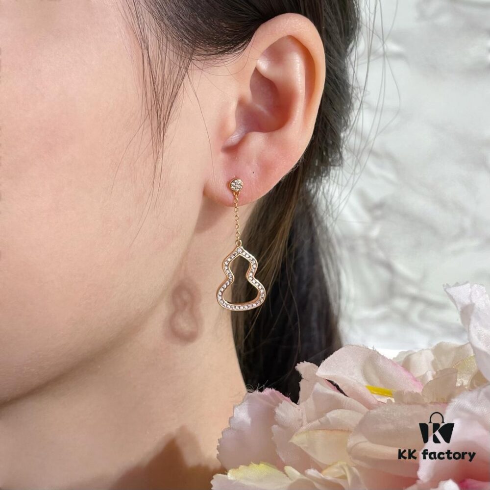 692fdc0699f2d84055c8b234 Qilin Yin-Yang Gourd Earrings