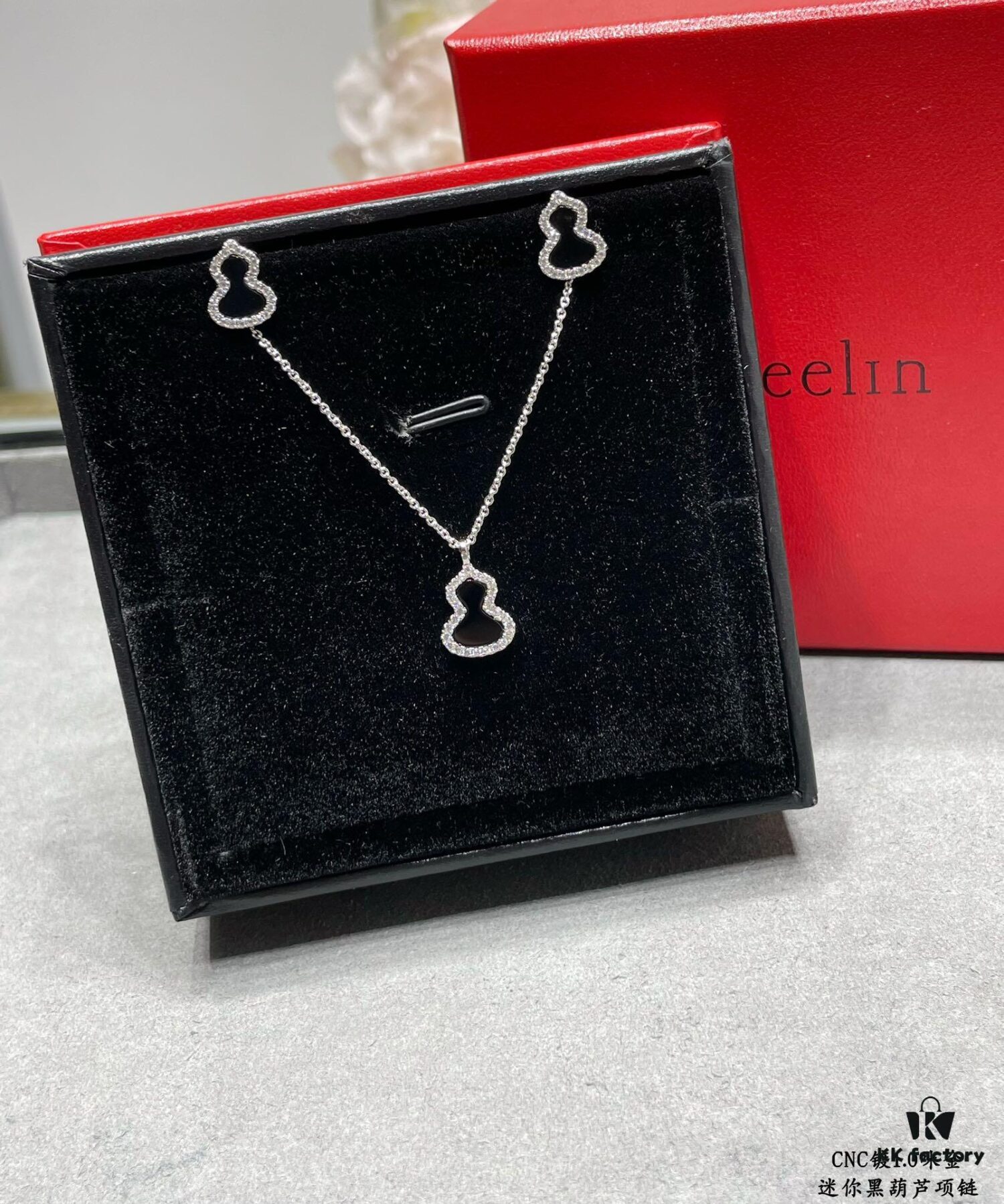 692fdc1599f2d84055c8b240 Kirin Mini Black Gourd Necklace, Attracts Wealth and Enhances Luck, Stylish Design, Excellent Look When Worn, Versatile Match, Thick Gold Plating with Premium Real-Gold Appearance