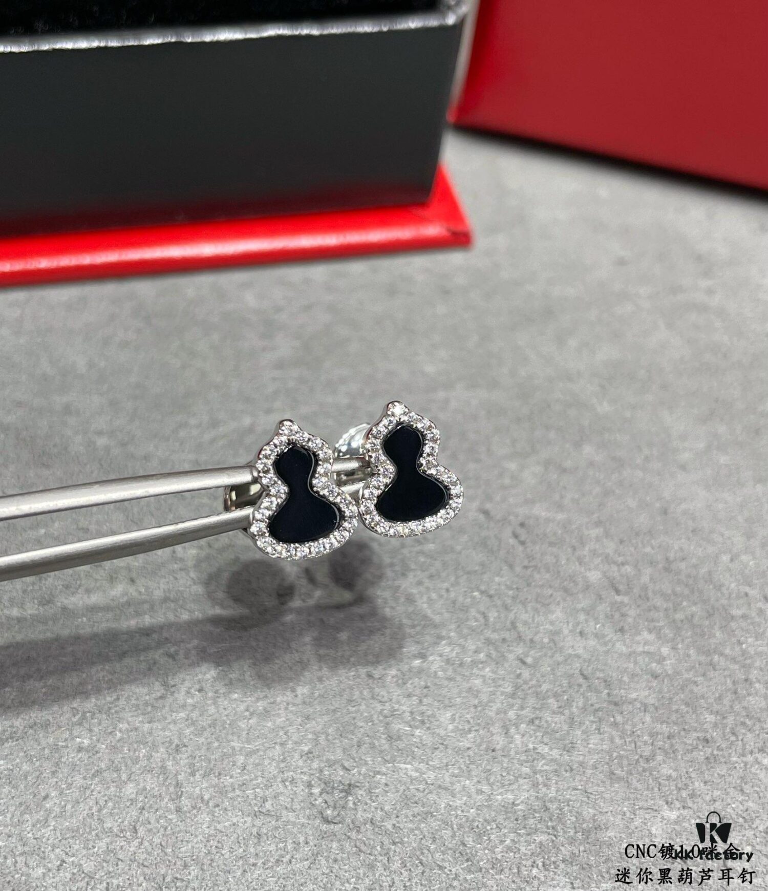 692fdc2899f2d84055c8b256 Kirin Mini Black Gourd Earrings, Wealth-Attracting and Lucky, High Aesthetic Appeal, Stylish Look, Versatile Design, Thick Gold Plating, Premium Real-Gold Appearance