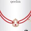 Qeelin Qilin Full Diamond Gourd Red String Bracelet