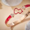 692fdc4399f2d84055c8b282 New Chinese Trend 🌟 Gourd Bracelet, Low-Temperature Enamel, Toggle Clasp Design 💫 Precision Cast with 18K Champagne Gold Plating