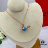 692fdc4d99f2d84055c8b292 Exquisite Jewelry 💎 Qilin New Arrival Goldfish Necklace, Counter Fresh Release, Agate and Turquoise Inlaid with Advanced Diamond Setting, Vivid and Lifelike Design, Detachable Pendant