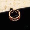 692fdc4f99f2d84055c8b297 Hulu Wulu Series Ring, Composed of Eight Gourds, Hand-Set Diamonds, Thick Gold Plating for Long-Lasting Color Retention