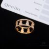 692fdc5399f2d84055c8b29e Kirin Gourd Full Diamond Ring, Gourd Wulu Series Ring, Stackable or Worn Separately, Composed of Eight Gourds, Symbolizing Eternal Luck, Bringing Good Fortune to Your Fingertips, Hand-Set Diamonds with Long-Lasting Color Retention