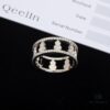 692fdc5499f2d84055c8b29f Kirin Gourd Full Diamond Ring, Gourd Wulu Series Ring, Stackable or Worn Separately, Composed of Eight Gourds, Symbolizing Eternal Luck, Bringing Good Fortune to Your Fingertips, Hand-Set Diamonds with Long-Lasting Color Retention