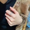 692fdc5699f2d84055c8b2a5 Kirin Gourd Full Diamond Ring, Gourd Wulu Series Ring, Stackable or Worn Separately, Composed of Eight Gourds, Symbolizing Eternal Luck, Bringing Good Fortune to Your Fingertips, Hand-Set Diamonds with Long-Lasting Color Retention