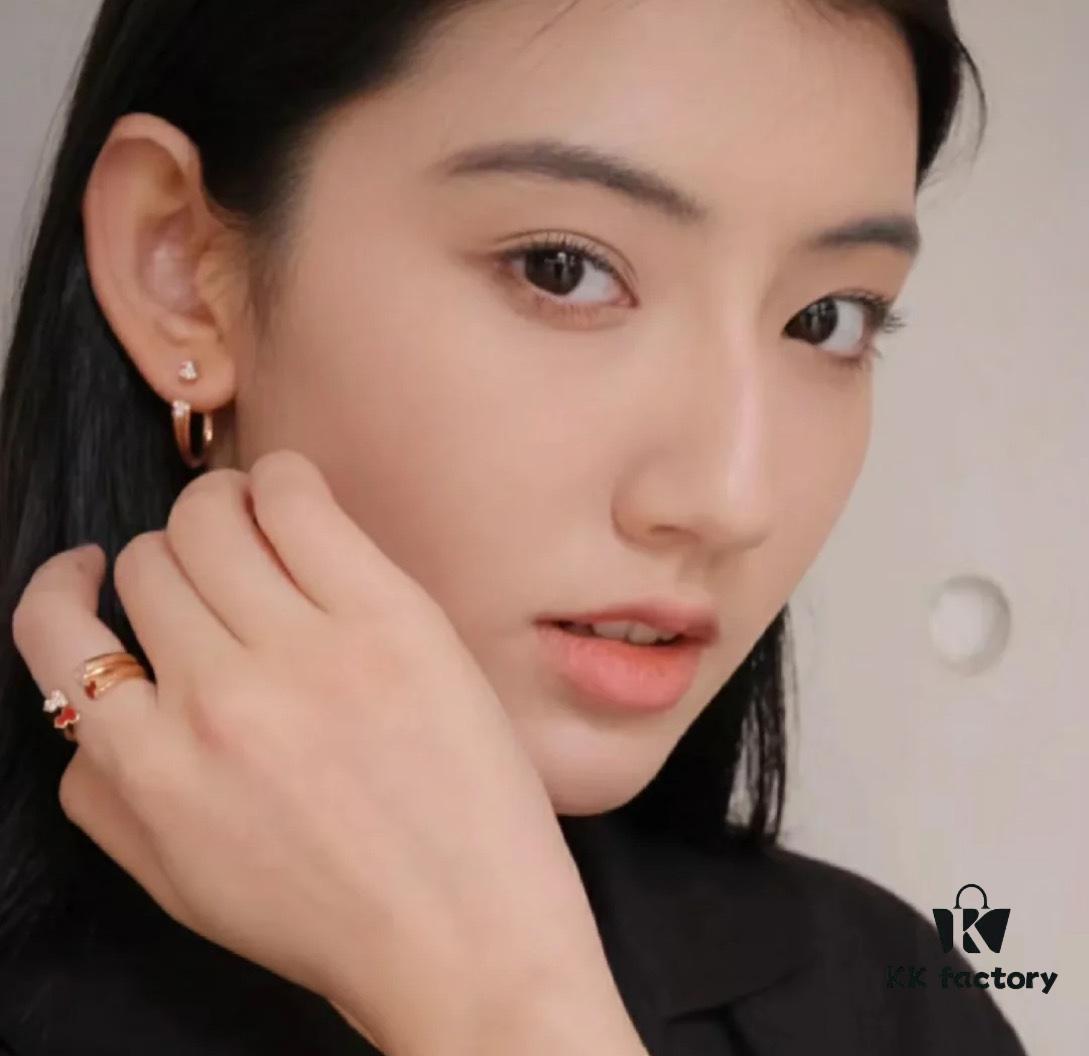 692fdc5999f2d84055c8b2a8 Qeelin Kissing Gourds Limited Edition Ring for Qixi Festival, Full Diamond, Openable Design, Symbolizing Companionship and Closeness