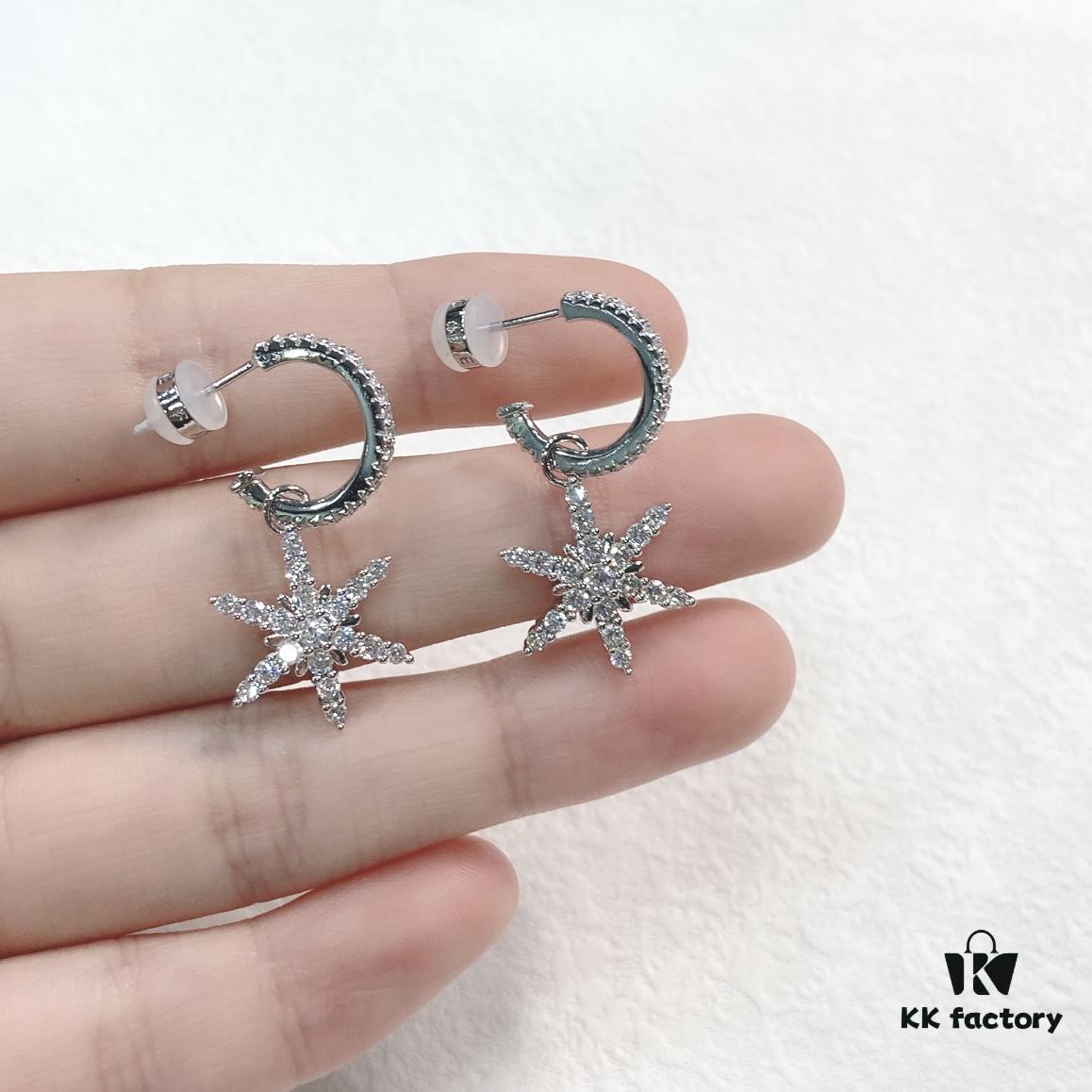 692fdc5e99f2d84055c8b2af HEFANG Jewelry Frost Snow Collarbone Chain Simple Versatile Pendant Necklace Gift for Girlfriend