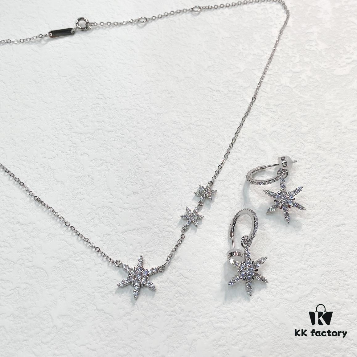 HEFANG Jewelry Mini Velvet Snow Earrings for Women, Designer Elegant Pendant Earrings, New Arrival Ear Accessories