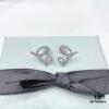 [Same as Zhou Yutong's Style] HEFANG Cream Spiral Stud Earrings, Elegant Design Ear Jewelry for Valentine's Day Gift