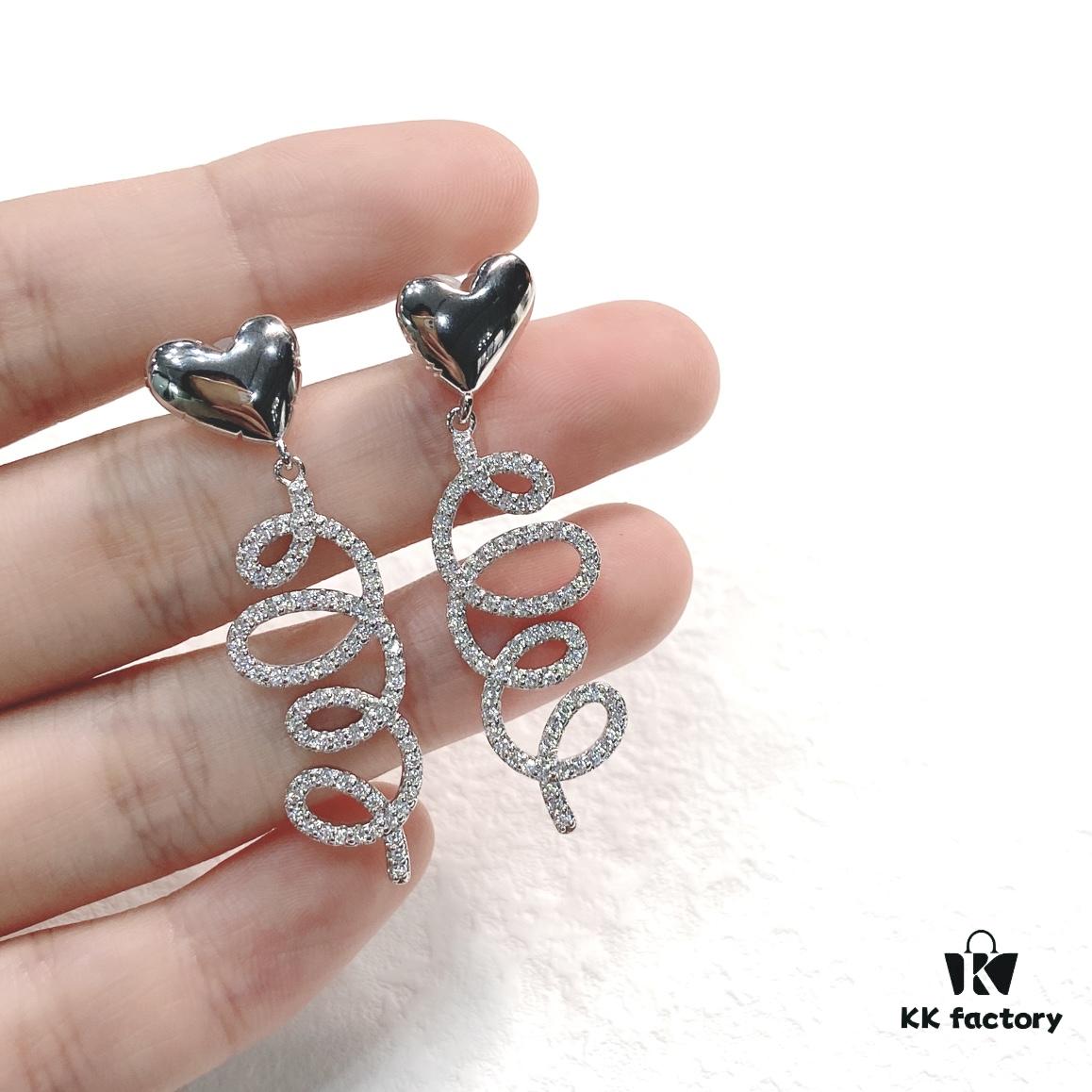 692fdc7099f2d84055c8b2c7 HEFANG Jewelry Cream Twirl Earrings - Limited Edition Design, Ear Studs, Gift for Qixi Festival (Same Style as Zhou Yutong)