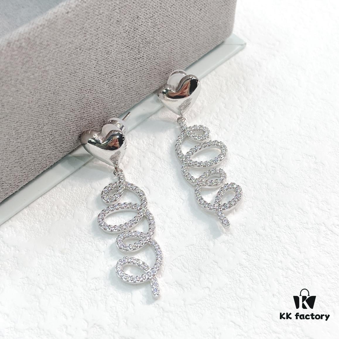 692fdc7199f2d84055c8b2ca HEFANG Jewelry Cream Twirl Earrings - Limited Edition Design, Ear Studs, Gift for Qixi Festival (Same Style as Zhou Yutong)