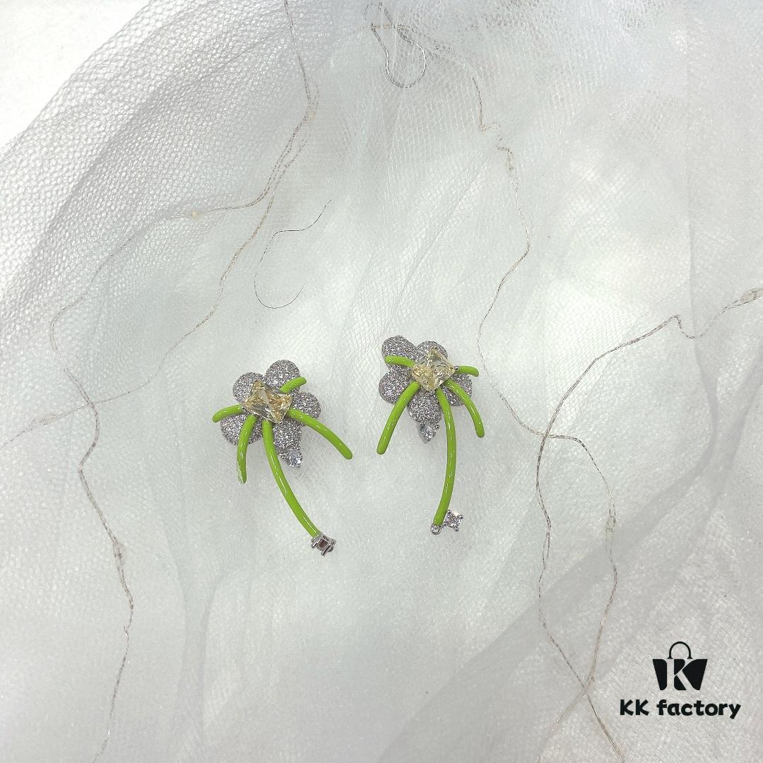 Floral Blossom Stud Earrings