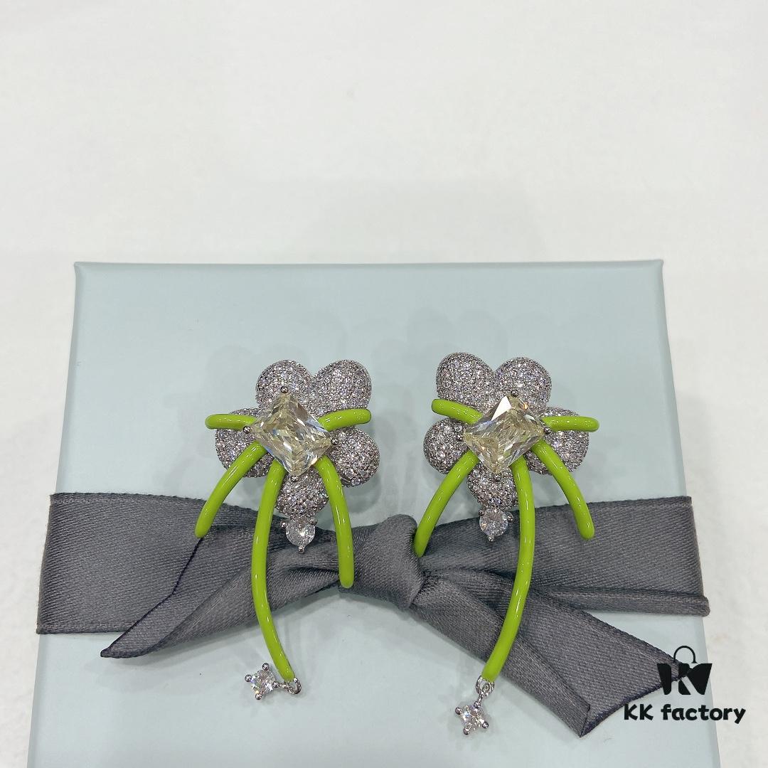 Floral Blossom Stud Earrings