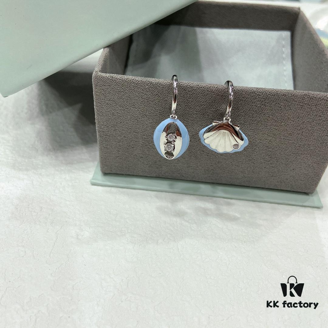 692fdc7f99f2d84055c8b2e7 Shell Pendant Earrings Studs, Women's Minimalist Luxury Personality Drop Earrings