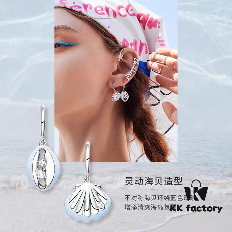 692fdc8099f2d84055c8b2e8 Shell Pendant Earrings Studs, Women's Minimalist Luxury Personality Drop Earrings