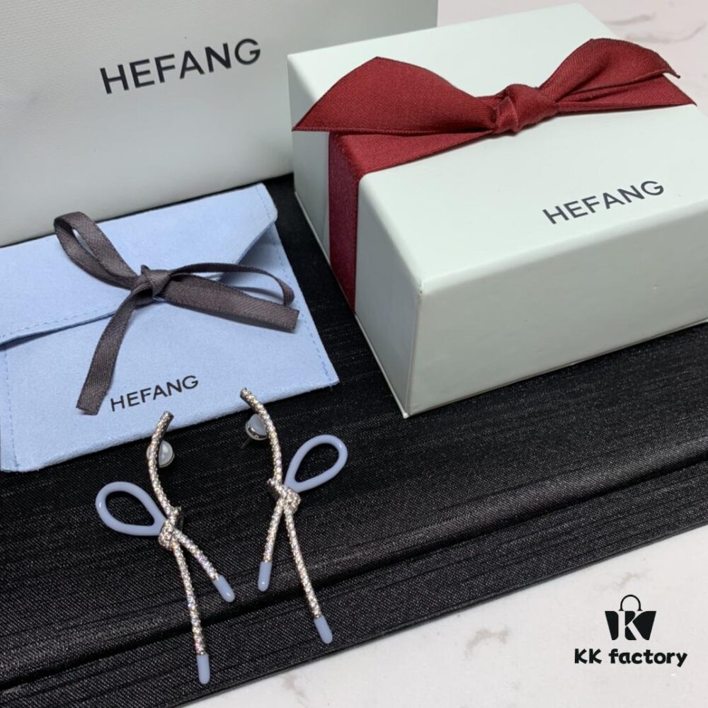 692fdc8c99f2d84055c8b2fe Qixi Gift 🎁 HEFANG Barbie Ribbon Earrings