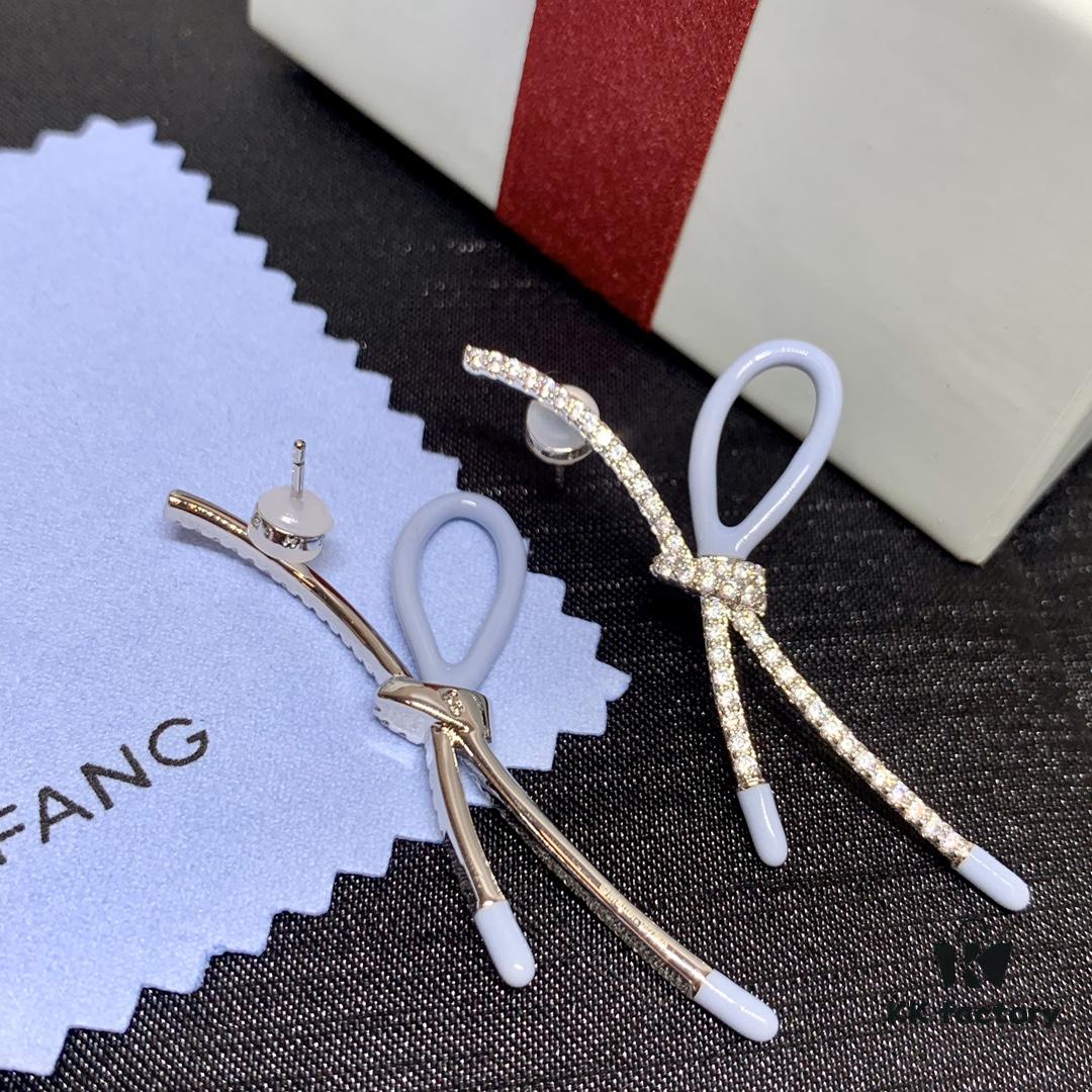 Qixi Gift 🎁 HEFANG Barbie Ribbon Earrings