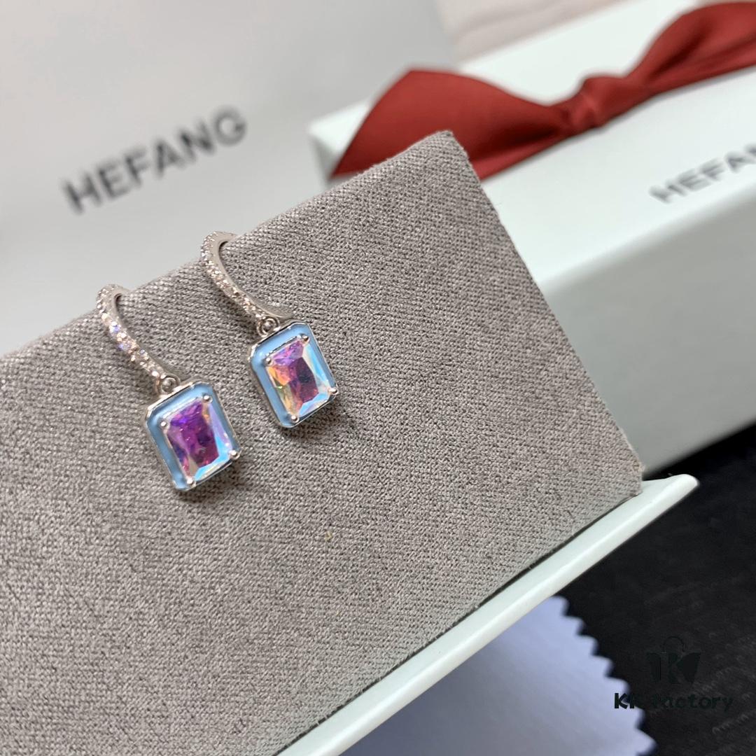 Qixi Gift 🎁 HEFANG Aurora Borealis Candy-Colored Earrings