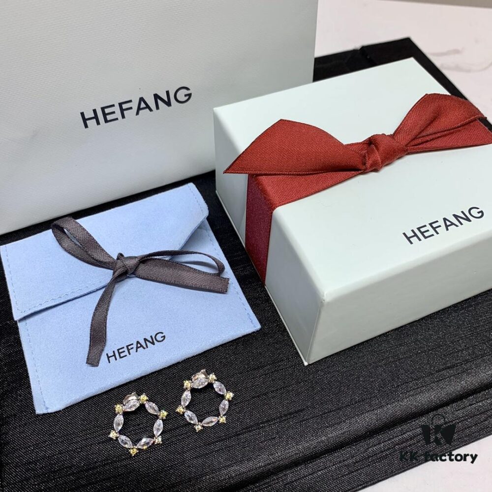 692fdc9299f2d84055c8b30c Qixi Gift 🎁 HEFANG Rose Window Stud Earrings, Ethereal Sterling Silver Ear Jewelry