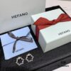 692fdc9299f2d84055c8b30c Qixi Gift 🎁 HEFANG Rose Window Stud Earrings, Ethereal Sterling Silver Ear Jewelry