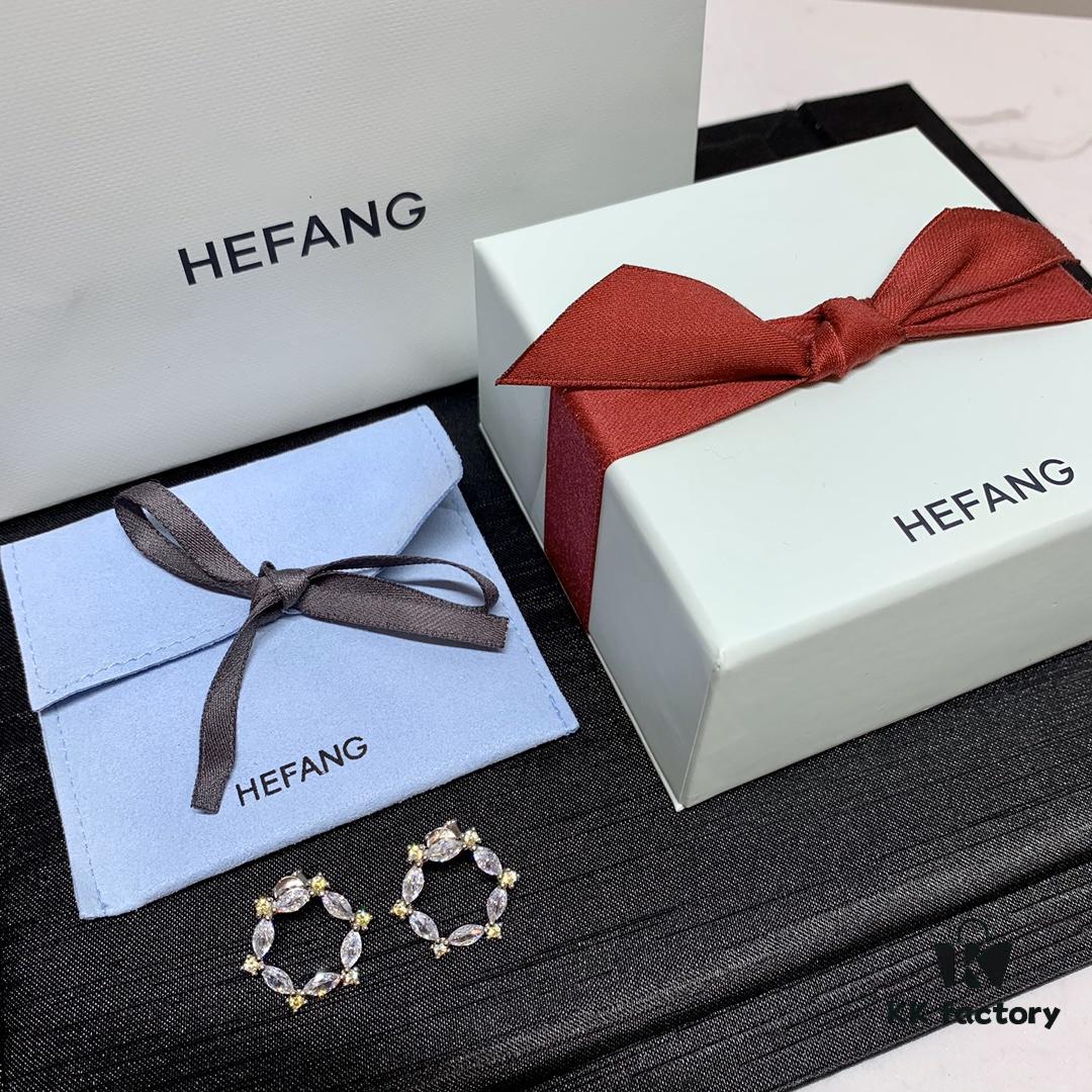 692fdc9299f2d84055c8b30c Qixi Gift 🎁 HEFANG Rose Window Stud Earrings, Ethereal Sterling Silver Ear Jewelry