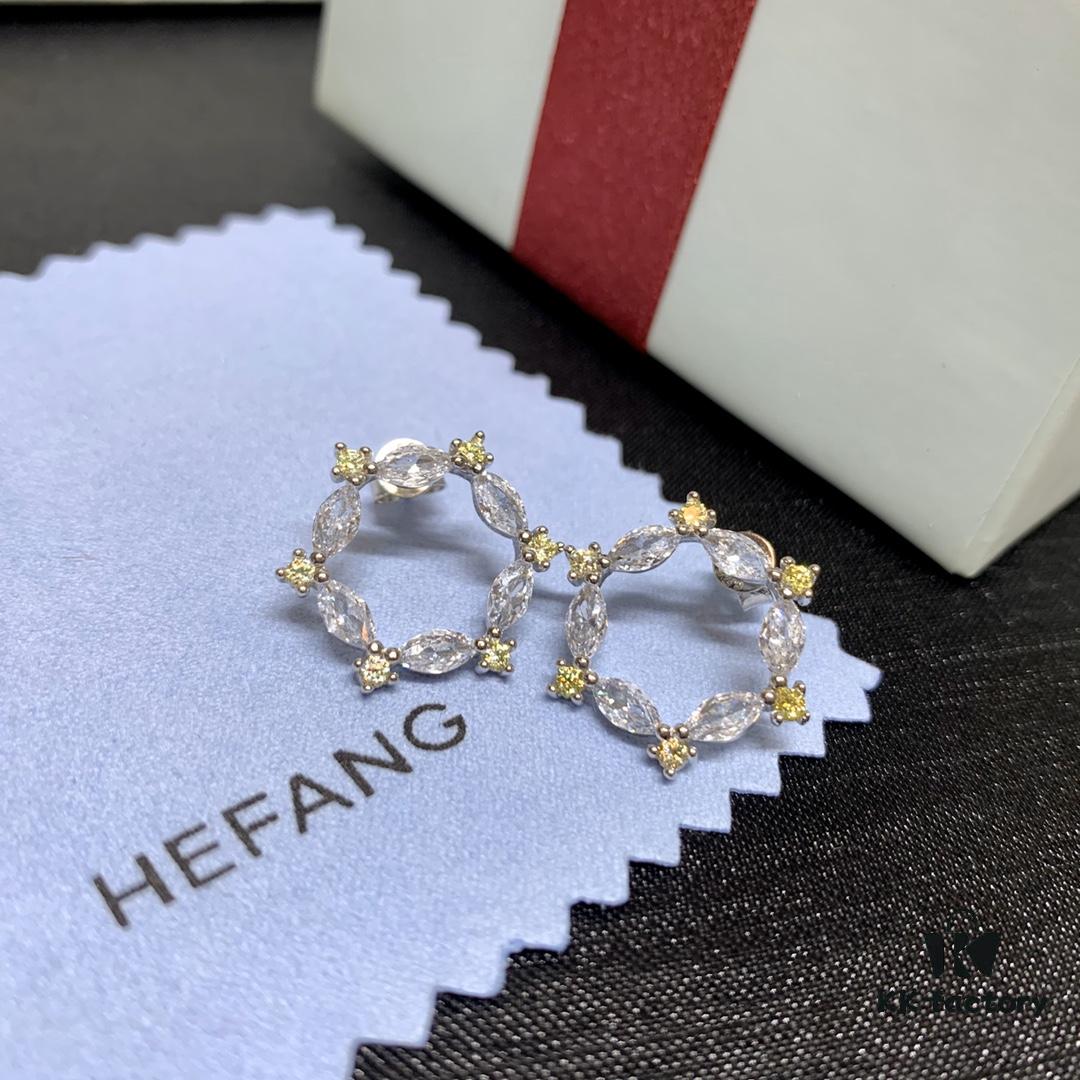 692fdc9399f2d84055c8b30f Qixi Gift 🎁 HEFANG Rose Window Stud Earrings, Ethereal Sterling Silver Ear Jewelry