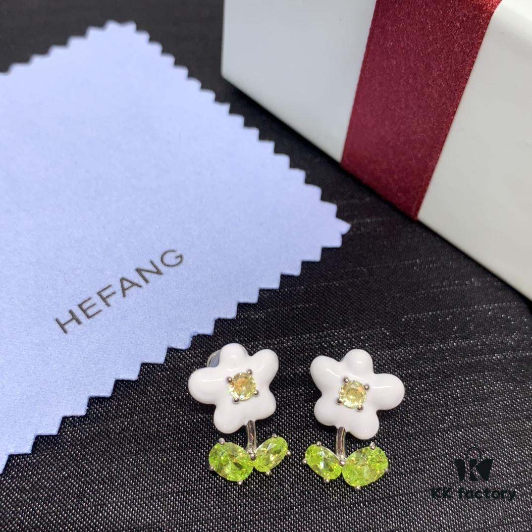 692fdc9d99f2d84055c8b323 Qixi Gift 🎁 HEFANG Creamy Little Flower Stud Earrings, Adorably Cute – Premium Sterling Silver, Same Material as ZP