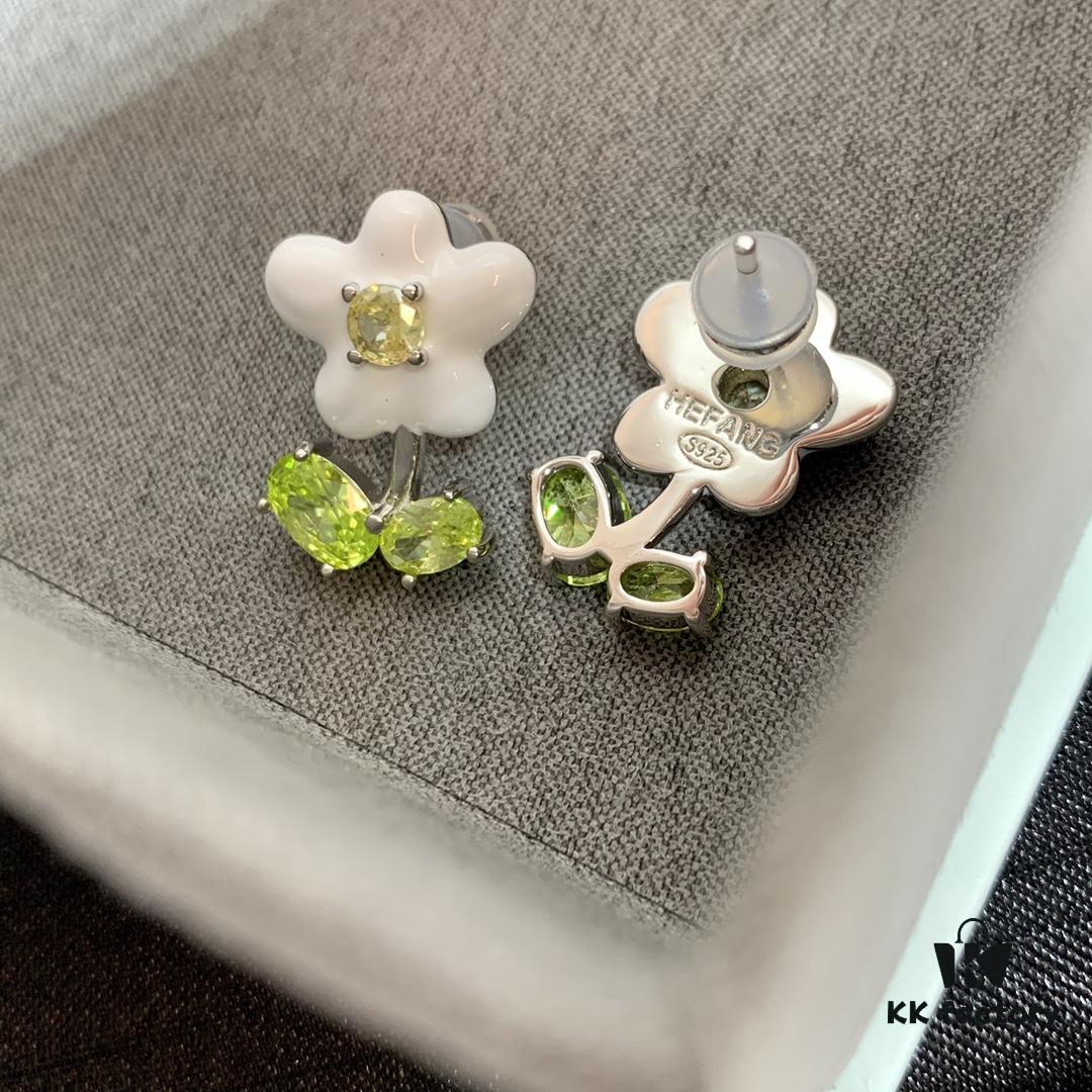 692fdc9f99f2d84055c8b329 Qixi Gift 🎁 HEFANG Creamy Little Flower Stud Earrings, Adorably Cute – Premium Sterling Silver, Same Material as ZP