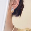 692fdca399f2d84055c8b333 Qixi Gift 🎁 HEFANG Pineapple Earrings 🍍 Perfect for Summer! Full Pure Silver High-End Version