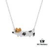 692fdcc299f2d84055c8b363 HEFANG Xiao Hua Corgi Collar Chain, Lightweight Luxury Unique Design Necklace, Qixi Gift (Same Style as Zhou Yutong)