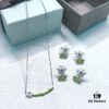 692fdccf99f2d84055c8b375 Same Style as Zhou Yutong - He Fang Creamy Little Flower Stud Earrings, Ear Cuffs, New Minimalist Luxury Unique Necklace Set