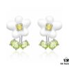692fdcd899f2d84055c8b382 Same Style as Zhou Yutong - He Fang Creamy Little Flower Stud Earrings, Ear Cuffs, New Minimalist Luxury Unique Necklace Set