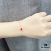 692fdcdd99f2d84055c8b38b HEFANG Jewelry Declaration Ladies' Diamond Heart Pendant, Minimalist Thin Bracelet Hand Chain