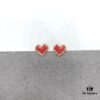 692fdce799f2d84055c8b39e HEFANG Jewelry Confession Stud Earrings, Heart-Shaped Minimalist Design Ear Accessories Gift for Women
