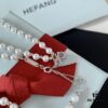 692fdd0799f2d84055c8b3cc HEFANG Jewelry Grape Juice Ice Short Necklace, 925 Sterling Silver Cute Heart Pendant Collar Chain, Xiaomi Bead Necklace, Same Style as Shen Mengchen