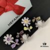 692fdd1499f2d84055c8b3e2 HEFANG Jewelry Summer Floral Earrings, Crystal-Clear and Exquisitely Delicate