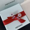 692fdd1499f2d84055c8b3e3 HEFANG Jewelry Summer Floral Earrings, Crystal-Clear and Exquisitely Delicate