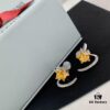 692fdd2099f2d84055c8b3f9 HEFANG Jewelry Meteor Star ⭐️ Yangtao Earrings, Sweet and Stylish, High-Quality Silver Version with Logo