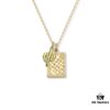 692fdd2299f2d84055c8b3fb Cactus Collarbone Chain, Boho Minimalist Necklace, Nature-Inspired Design, Instagram-Famous Unique Jewelry