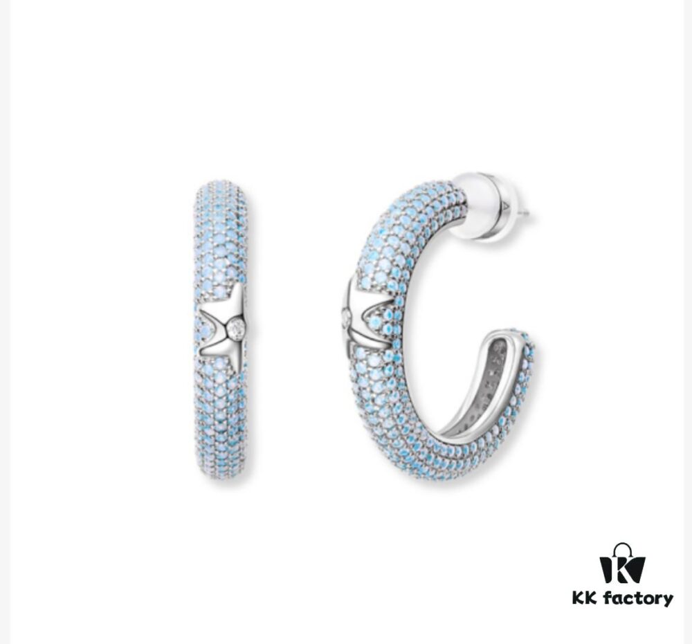 692fdd2799f2d84055c8b40a New Arrival He Fang Ocean Holiday Earrings, Niche Retro Minimalist Design Stud Earrings, High-End Ear Jewelry
