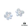 692fdd2b99f2d84055c8b411 New Arrival He Fang Blue Star Flower Stud Earrings, Fashionable and Unique Design, Minimalist Earrings Jewelry Gift for Girlfriend