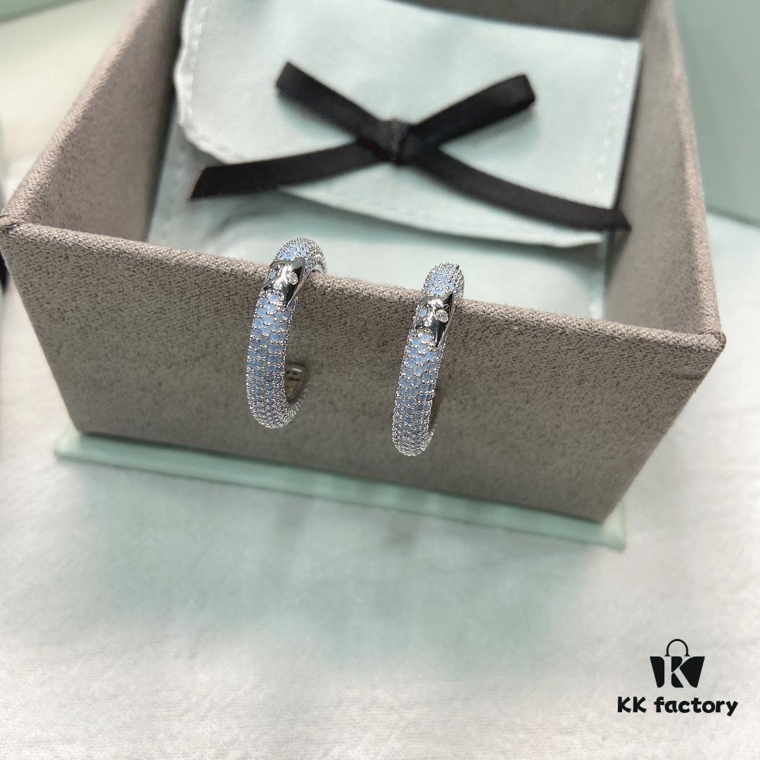 692fdd2c99f2d84055c8b416 New Arrival He Fang Ocean Holiday Earrings, Niche Retro Minimalist Design Stud Earrings, High-End Ear Jewelry