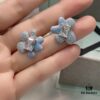 692fdd2d99f2d84055c8b418 New Arrival He Fang Blue Star Flower Stud Earrings, Fashionable and Unique Design, Minimalist Earrings Jewelry Gift for Girlfriend