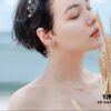 692fdd2f99f2d84055c8b41b New Arrival He Fang Flying Ribbon Stud Earrings, Minimalist Luxury Unique Design Elegant Ear Jewelry Gift for Girlfriend